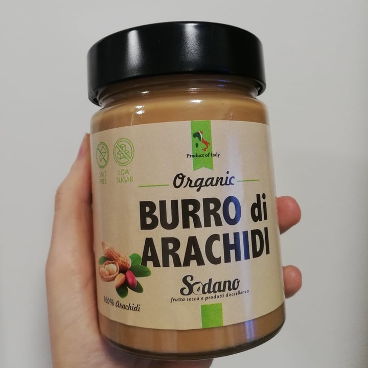 photo of Sodano group Organic Burro di Arachidi shared by @omsohum on  22 Apr 2021 - review