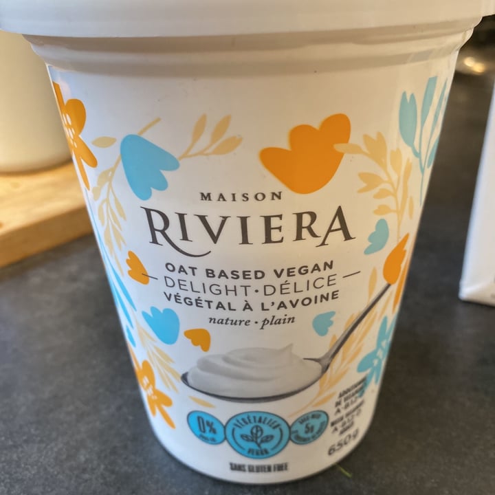 photo of Maison Riviera Oat yogurt shared by @veganmika on  28 Jan 2021 - review