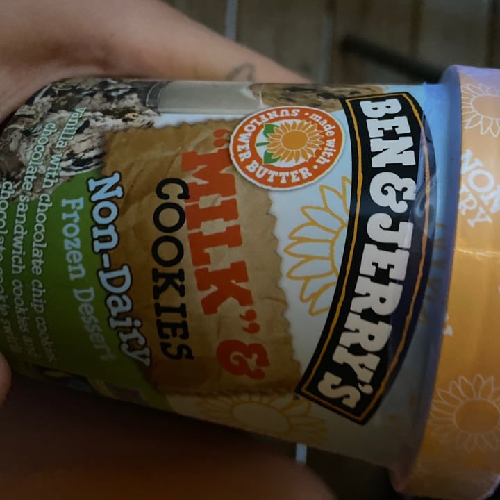 photo of Ben & Jerry's "Milk" & Cookies Non-Dairy Frozen Dessert shared by @demidoll on  14 Jul 2020 - review