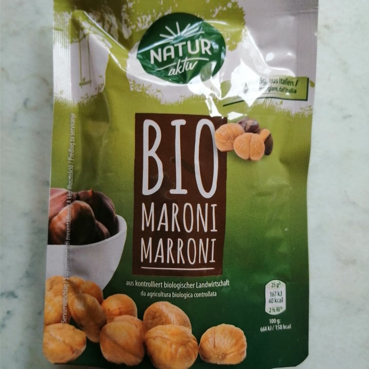photo of Natur Aktiv Bio Marroni shared by @fedevegana on  12 Oct 2021 - review