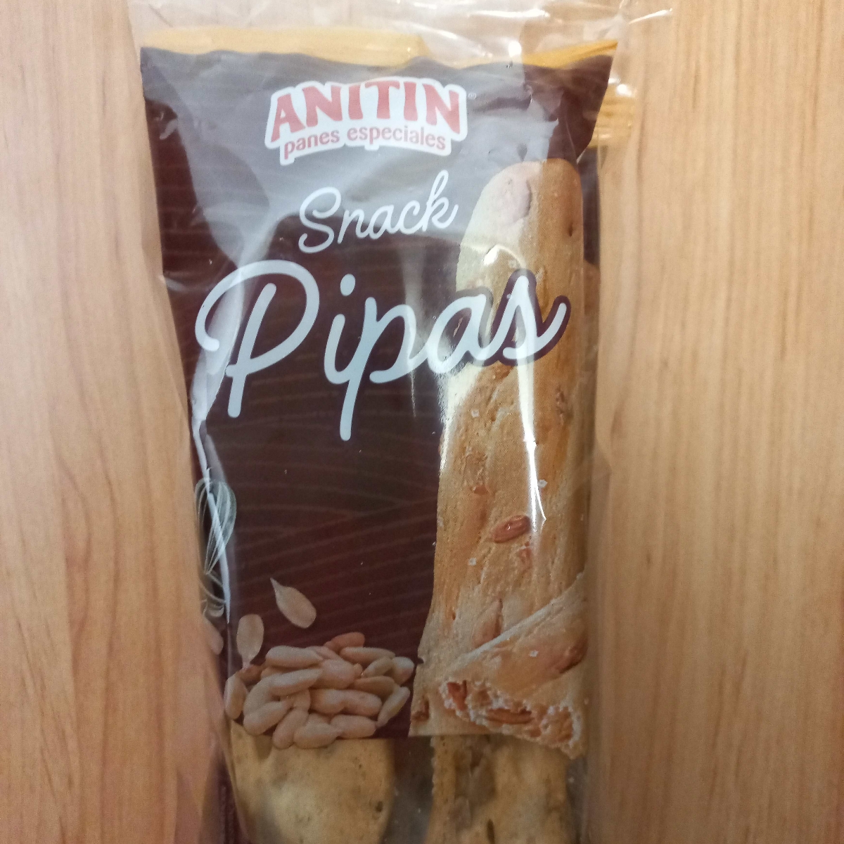 Snack de Pan con pipas - Anitin - 166 g