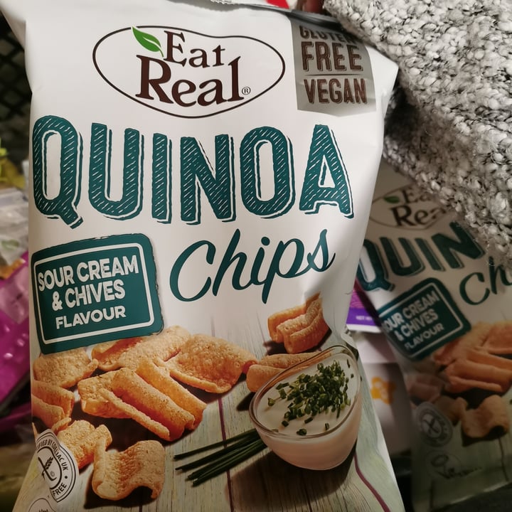 photo of Eat Real Sour Cream and Chives Quinoa Chips shared by @dhanipatel on  18 Jan 2021 - review