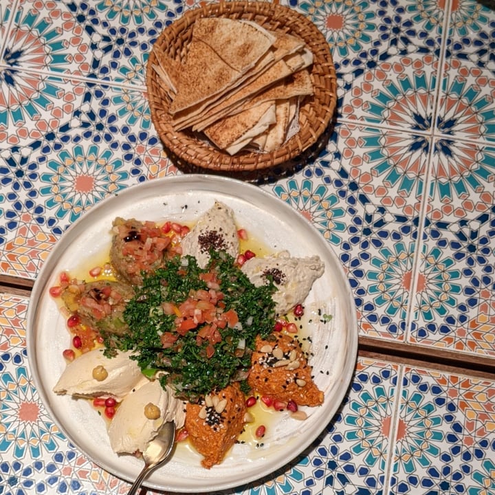 photo of Kazbar Mixed Cold Mezze shared by @bornvegetarian on  06 May 2021 - review