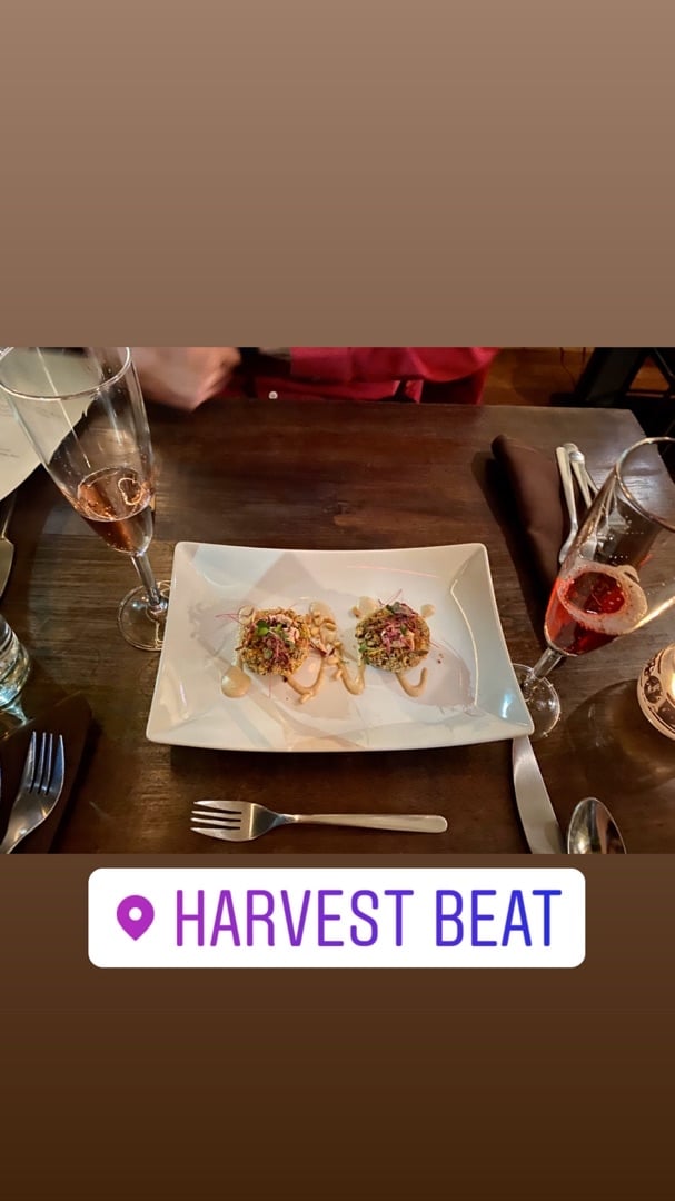photo of Harvest Beat Valentine’s Day meal shared by @blakeadele on  22 Feb 2020 - review