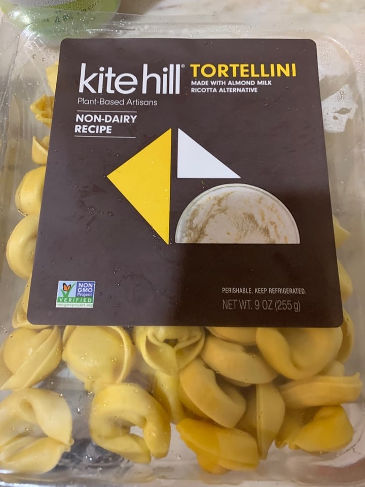 photo of Kite Hill Tortellini with Almond Milk Ricotta Alternative shared by @jessicapalomino on  19 Jan 2020 - review