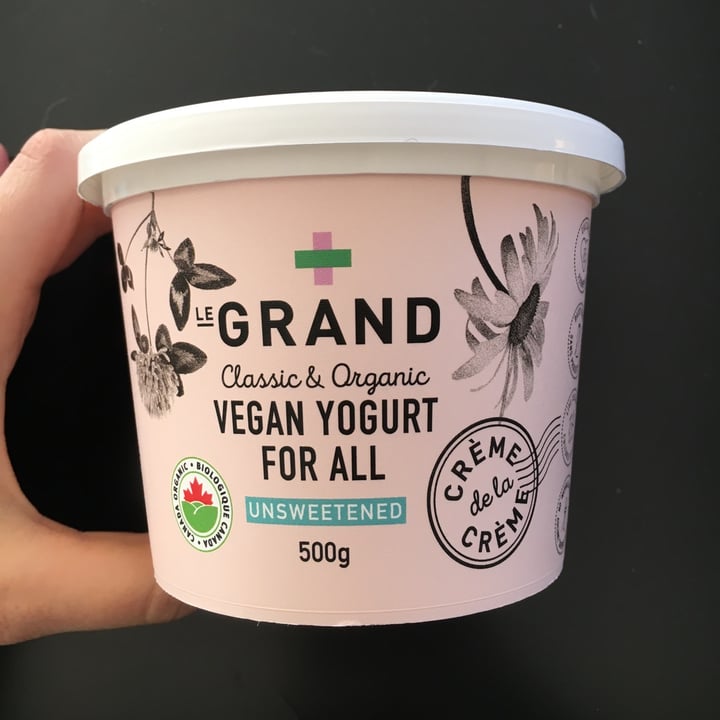photo of Le Grand Vegan yogurt for all unsweetened shared by @isabellad on  05 Feb 2022 - review