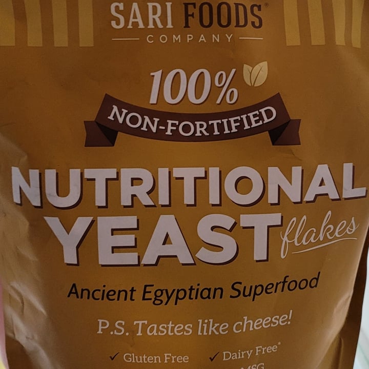 photo of Sari Foods Nutritional Yeast shared by @rjroszkowski on  06 Jan 2021 - review