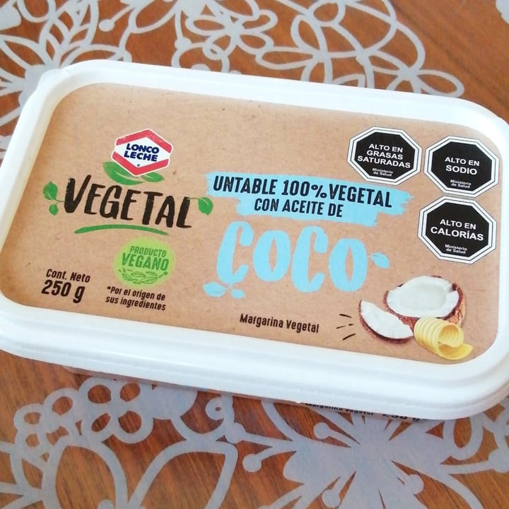 photo of Lonco Leche Untable 100% vegetal con aceite de coco shared by @luciferestnoir777 on  12 Apr 2021 - review