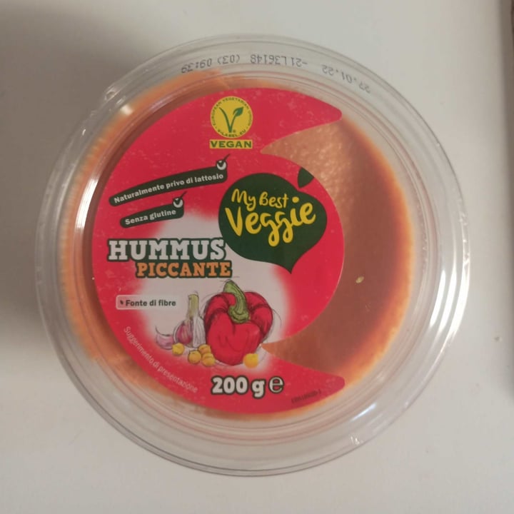 photo of My Best Veggie Hummus Piccante shared by @elefante18 on  16 Jan 2022 - review