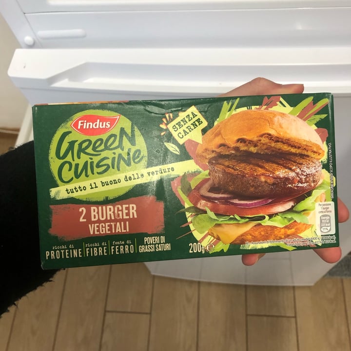 photo of Findus 2 Burger Vegetali shared by @cgiunta on  31 Jan 2022 - review
