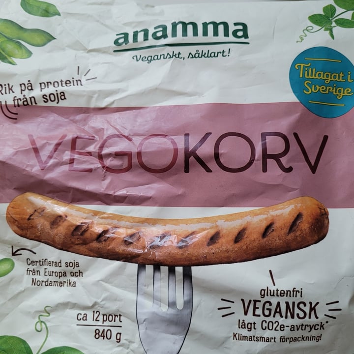 review photo of anamma Vegokorv (Veg Sausage) shared by @delisandra on 14 May 2022 - review