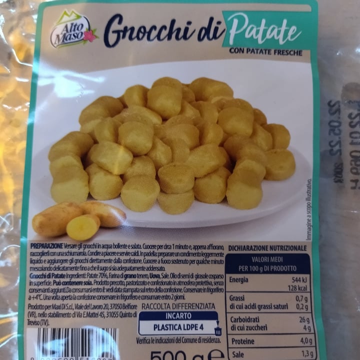 photo of Alto maso Gnocchi shared by @francesca110 on  08 Apr 2022 - review