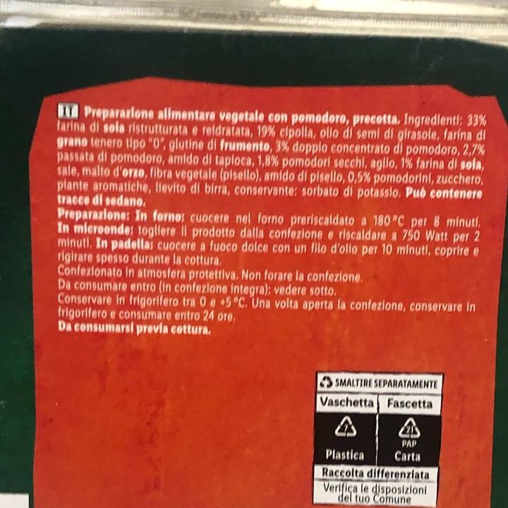 photo of Vemondo Polpette Vegetali al Pomodoro shared by @giuliettaveg on  11 Jan 2022 - review