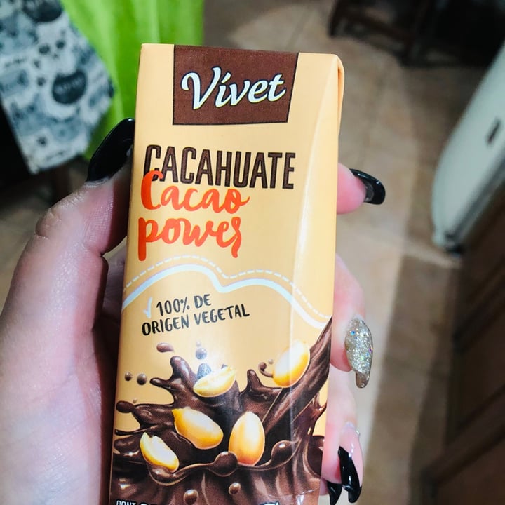 photo of Vívet Leche de Cacahuate Cacao Power 200ml shared by @julifontana on  25 Jan 2021 - review