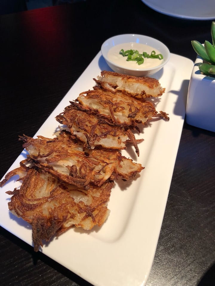 review photo of Bayberry cafe Potato Latkes shared by @bveggie on 20 Dec 2018 - review