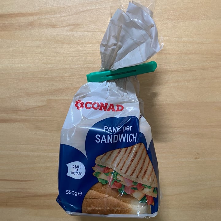 photo of Conad Pane per Sandwich shared by @veggyele on  31 May 2022 - review