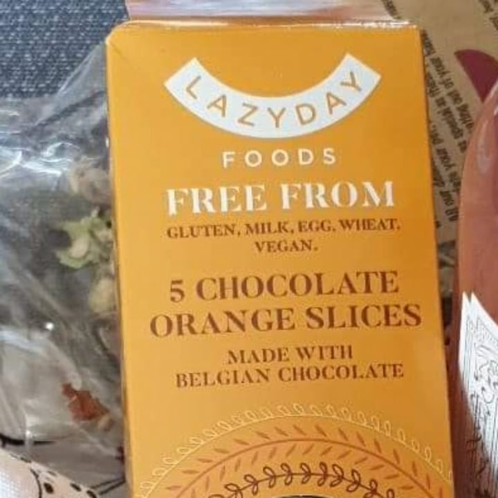 photo of Lazy Day Foods Chocolate Orange Slice shared by @frankelberry on  03 Jun 2020 - review