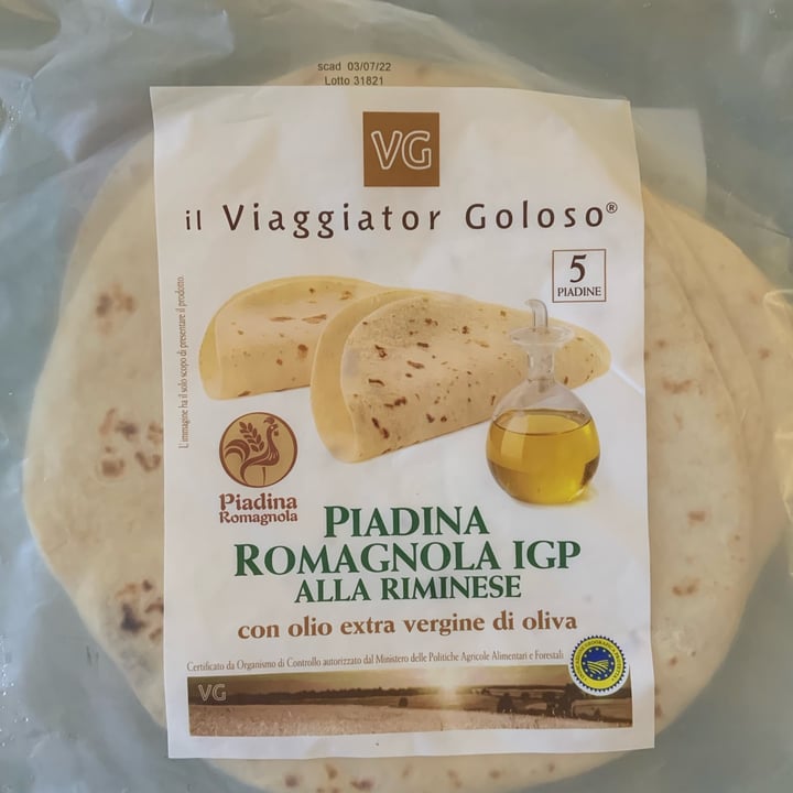 photo of Il Viaggiator Goloso Piadina romagnola igp alla riminese shared by @gaiasct on  20 May 2022 - review