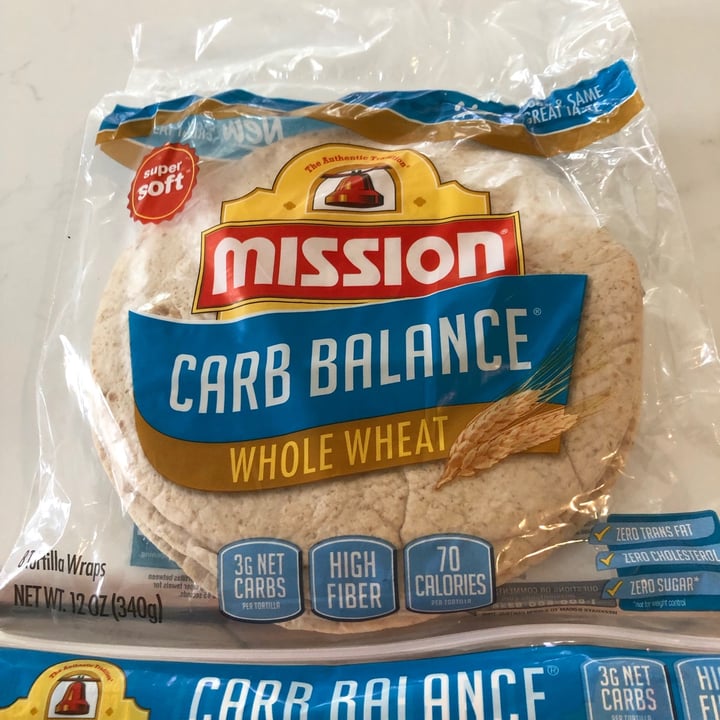 photo of Mission Foods Carb Balance Fajita Whole Wheat Tortillas shared by @allycat38 on  29 Oct 2021 - review