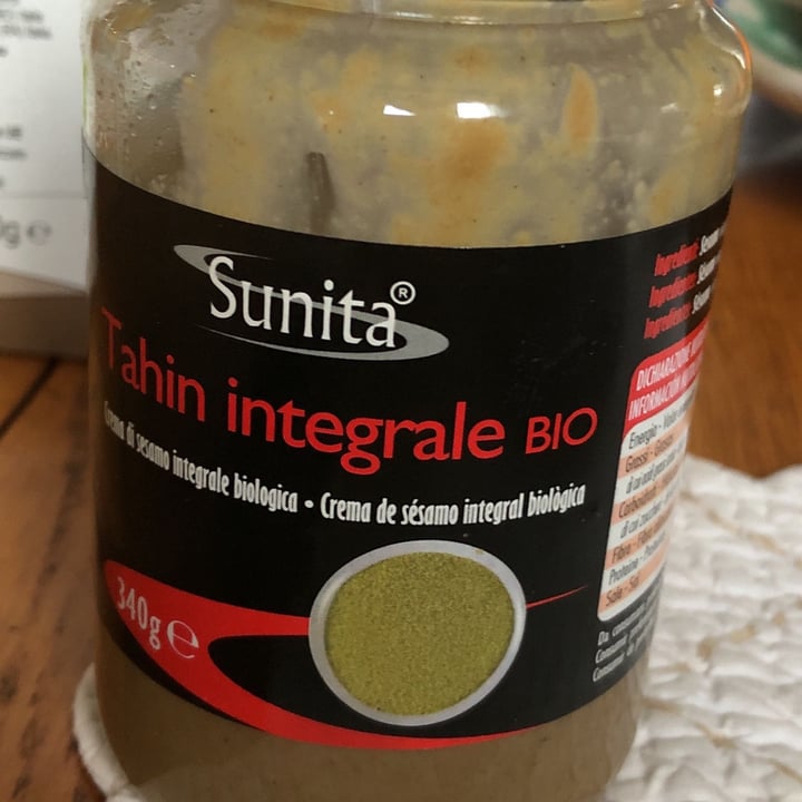 photo of Sunita Organic whole food Tahin shared by @veganbibi on  14 Mar 2022 - review