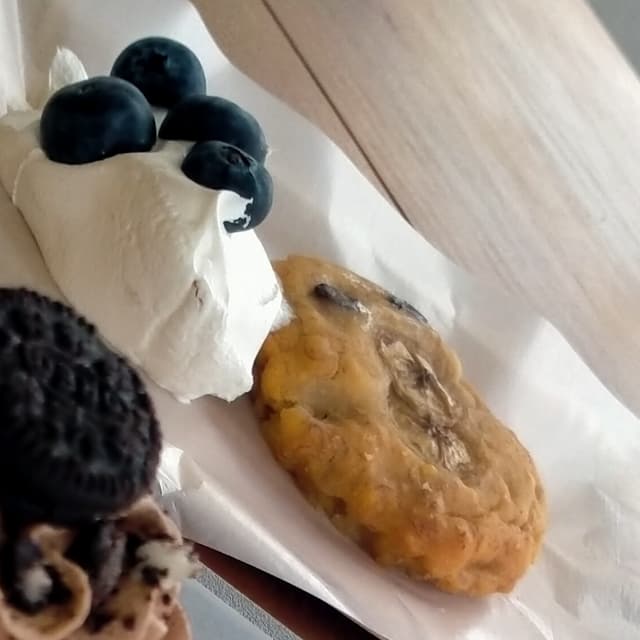 Foto del plato “Banana bread sin gluten”