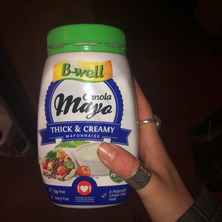 photo of B-well Canola Mayo Original Tangy shared by @cowabunga55 on  10 Aug 2021 - review