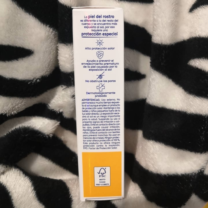 photo of Nivea Protector Solar Facial Piel Sensible shared by @almith on  24 Nov 2021 - review