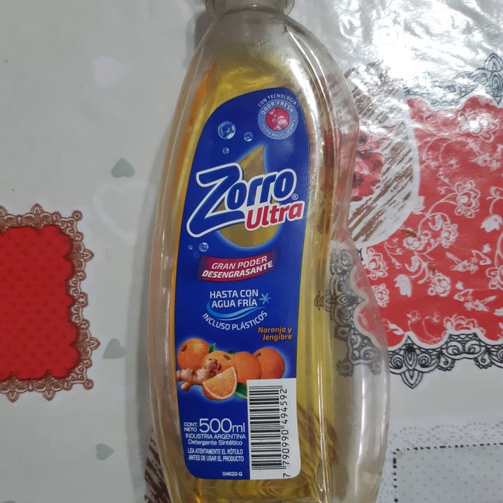 photo of Zorro Detergente Cocina Naranja shared by @agus155 on  15 Jul 2022 - review