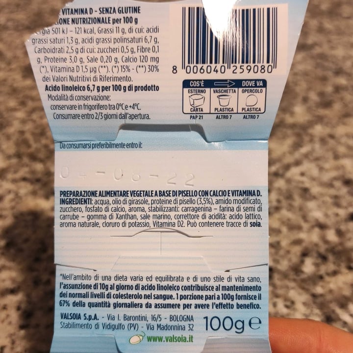 review photo of Valsoia La tenerotta shared by @veganrecipes on 08 Jun 2022 - review