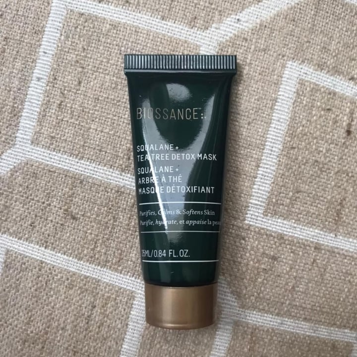 photo of Biossance Squalane + Tea Tree Detox Mask shared by @crisrodrigues on  09 Jul 2021 - review