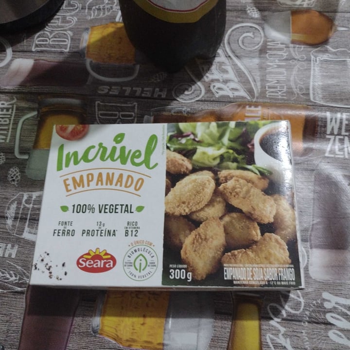 photo of Incrível - Seara empanado 100% vegetal shared by @garciasilvia on  14 Nov 2022 - review