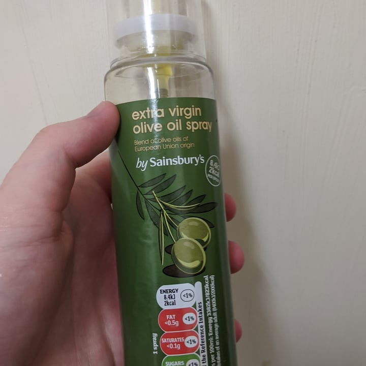 photo of Sainsbury's Extra Virgin Olive Oil Spray shared by @miralubin7 on  15 Jun 2020 - review