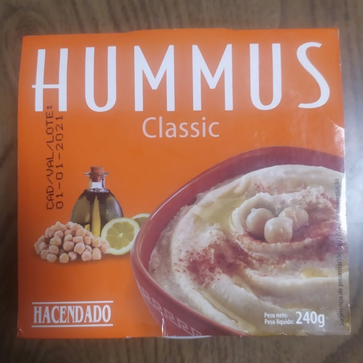 photo of Hacendado Hummus Classic shared by @distopia on  26 Dec 2020 - review
