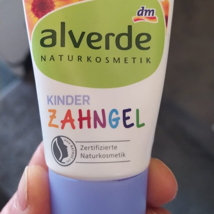 photo of Alverde Naturkosmetik Kinder Zahngel shared by @carotinapretty on  14 Apr 2022 - review