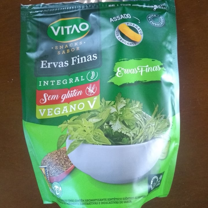 review photo of VITAO Snacks sabor Ervas finas shared by @mikaeldsy on 20 Nov 2022 - review