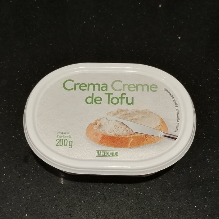 photo of Hacendado Crema de Tofu shared by @lauraag98 on  30 Jun 2021 - review