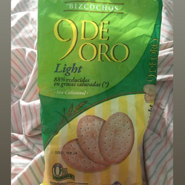 review photo of Molino Cañuelas Bizcochos 9 De Oro Light shared by @palomatrolio on 01 Mar 2021 - review