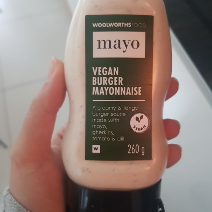 review photo of Woolworths Food Burger Mayo shared by @carienlieb on 23 Aug 2021 - review
