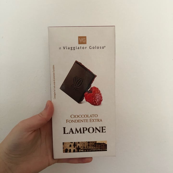 photo of Il Viaggiator Goloso Cioccolato fondente extra al lampone shared by @margheritabbb on  03 Apr 2022 - review