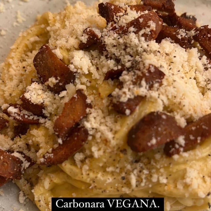 review photo of Rifugio Romano Vegan Carbonara shared by @sciadia on 12 Mar 2022 - review