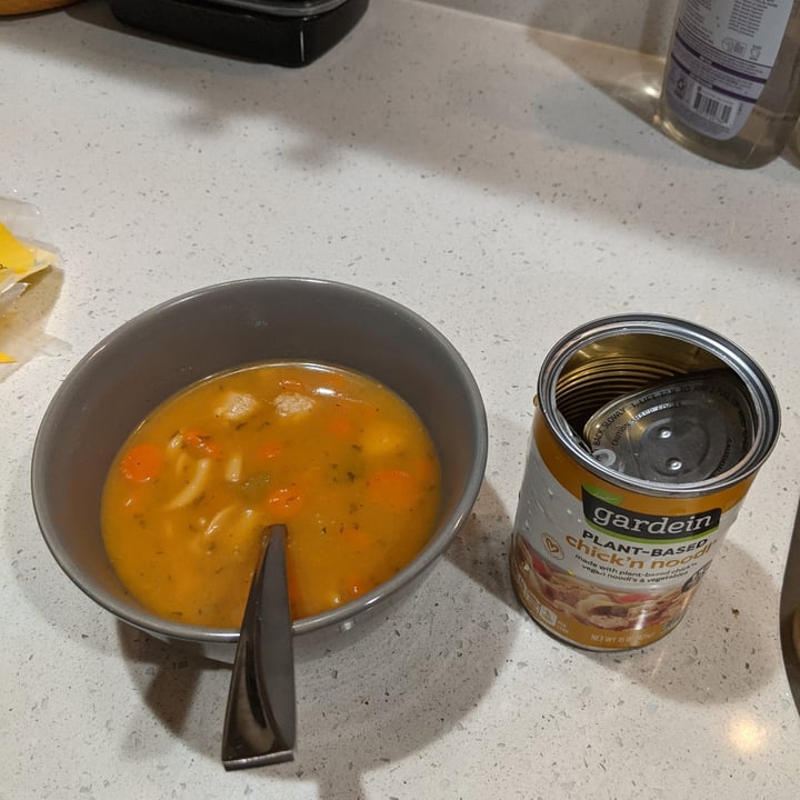 photo of Gardein Chick'n Noodle Soup shared by @hexadecimaljunk on  21 Jan 2021 - review