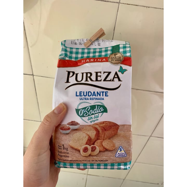 photo of Pureza Harina Leudante Ultra Refinada 0% Sodio shared by @dolores8 on  16 Jun 2021 - review