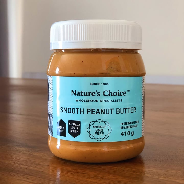photo of Nature's Choice Smooth Peanut Butter shared by @narrylikes on  10 May 2020 - review