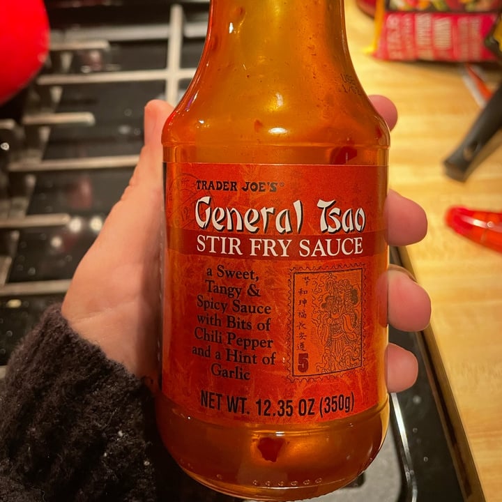 review photo of Trader Joe's General Tsao Stir Fry Sauce shared by @tinkledink on 13 Jan 2022 - review