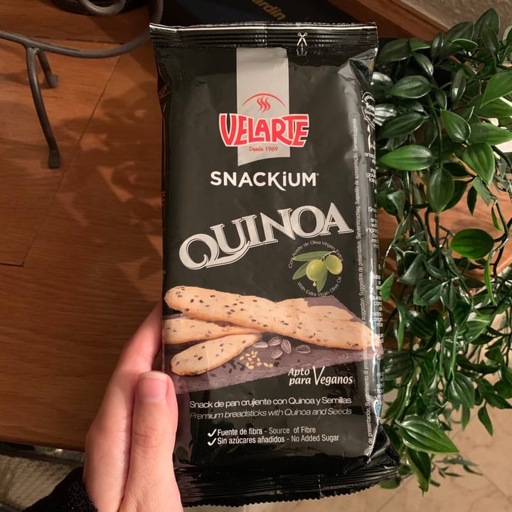 photo of Velarte Snacks de Quinoa shared by @mireiaraga on  15 Dec 2019 - review