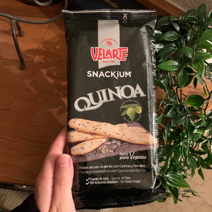review photo of Velarte Snacks de Quinoa shared by @mireiaraga on 15 Dec 2019 - review