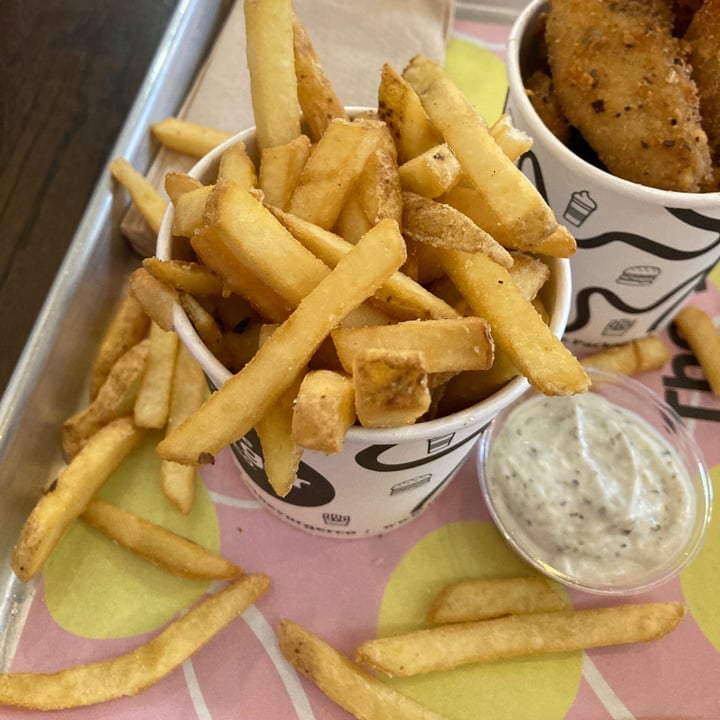 photo of The Vurger Co Skin On Fries shared by @allywally on  22 May 2021 - review