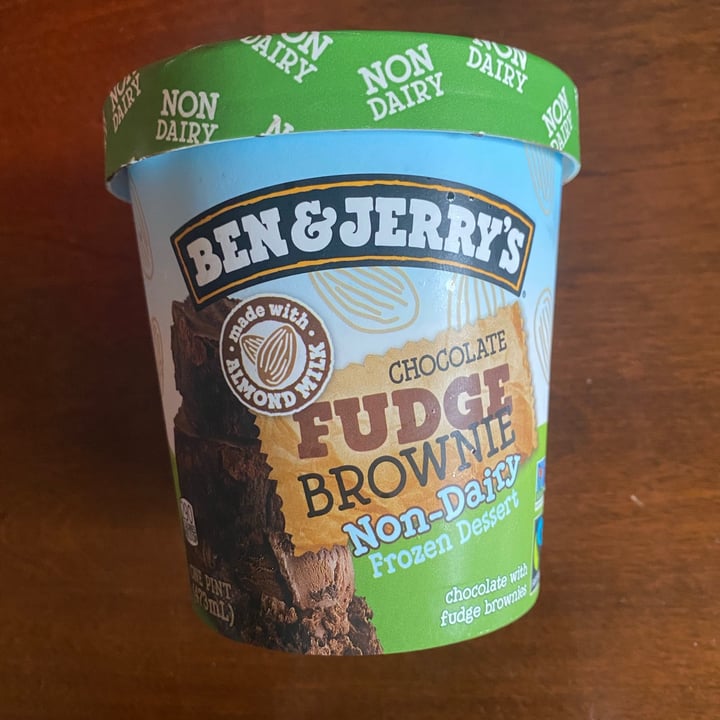 photo of Ben & Jerry's Chocolate Fudge Brownie Non-Dairy Ice Cream shared by @serenben on  24 Jun 2021 - review