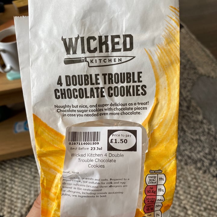 review photo of Wicked 4 Double Trouble Chocolate Cookies shared by @georgiaapaige on 21 Jul 2021 - review