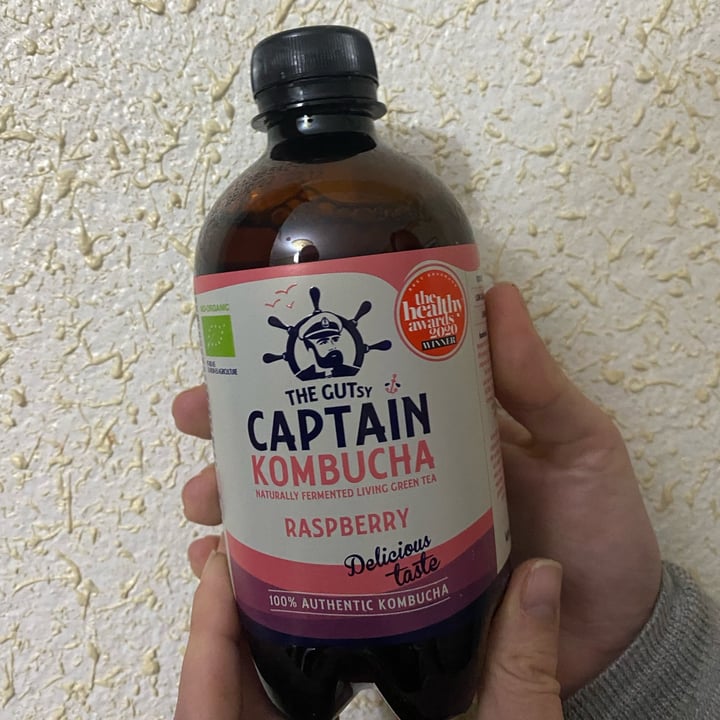 photo of The Gutsy Captain Kombucha Raspberry shared by @vallierblondie on  20 Apr 2022 - review